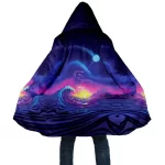 Celestial Ocean Mystical Sea and Sky Fusion Cloak