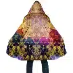 Celestial Sacred Geometry Rave Party Cloak