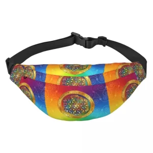 Chakra Rainbow Harmony Vibrant Energy Fanny Pack