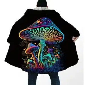 Cosmic Bloom Psychedelic Shrooms Cloak