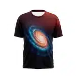 Cosmic Galaxy Swirl Unisex Space-Themed T-Shirt