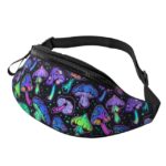 Enchanted Forest Vibrant Magic Mushroom Fanny Pack