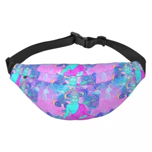 Enlightened Buddha Shroom Psychedelic Fanny Pack