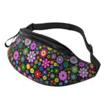 Floral Fiesta Colorful Hippie Fanny Pack