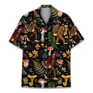 Forest Forager's Fantasy Button-Up Hawaiian Shirt