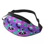 Galactic Groove Alien Fanny Pack – Psychedelic Purple Hues