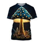 Giant Mushroom Enchanted Forest Psychedelic T-Shirt