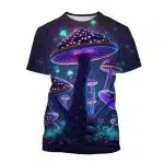 Glow-in-the-Dark Cosmic Mushroom Kingdom T-Shirt