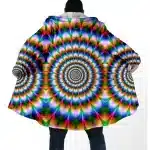 Kaleidoscope Dream Colorful Festival Cloak