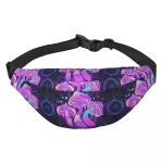 Mystic Aura Psychedelic Mushrooms Fanny Pack