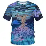 Mystical Tree of Life Psychedelic T-Shirt