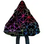 Neon Night Sky EDM Festival Geometry Cloak