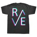 Neon RAVE Bold EDM Festival Partywear T-Shirt