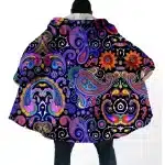 Paisley Patterns Floral Hippie Trippy Cloak