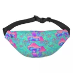 Psychedelic Euphoria Mushroom Luminous Fanny Pack