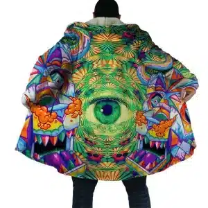 Psychedelic Eye LSD Trip Colorful Cloak