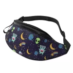 Starry Night Fun Cosmic Alien Fanny Pack