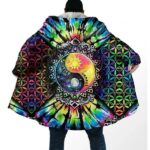 Sun and Moon Yin Yang Cosmic Rave Cloak