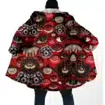 Tribal Eye Fusion Red Trippy Cloak