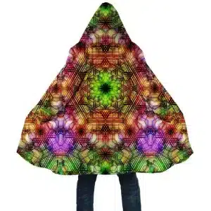 Trippy Kaleidoscopic Luminous Symmetry Cloak