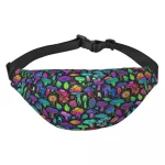 Trippy Trek Psychedelic Magic Mushroom Fanny Pack