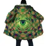 Tropical Watcher Jungle Eye Trippy Cloak