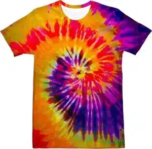 Vibrant Multicolor Tie-Dye Swirl Psychedelic T-Shirt