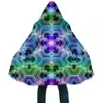 Vibrant Techno Digital Dreamscape EDM Festival Cloak