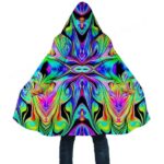 Vibrant Vortex Psychedelic EDM Festival Cloak