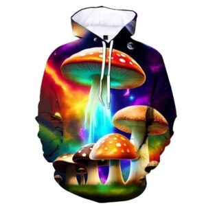 Fly Agaric Amanita Muscaria Mushrooms Hoodie