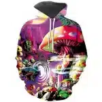 Fly Agaric Psychedelic Fungi Mushroom Hoodie