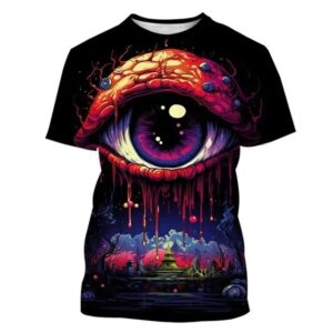 Menacing Cosmic Psychedelic Eye Surreal T-Shirt