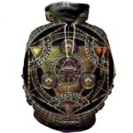 Mystic Illuminati Geometric Spiritual Symbol Hoodie