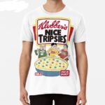 Retro Klubber's Nice Tripsies High-Energy Cereal T-Shirt White