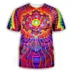 Third Eye Chakra Cosmic Energy Psychedelic T-Shirt