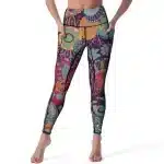 Bohemian Floral Paisley Women's Yoga Leggings