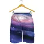 Cosmic Gradient Nebula Dream Galaxy Men's Shorts