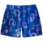 Electric Blue Headphones EDM Techno Men's Shorts