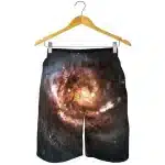 Galactic Spiral Cosmic Vortex Nebula Men's Shorts