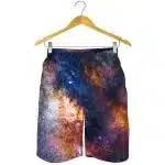 Nebula Explosion Galaxy Starry Sky Men's Board Shorts