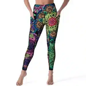 Women's Psychedelic & Trippy Yoga Leggings