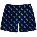 Retro Sci-Fi Navy Blue Vulcan Salute Men's Shorts