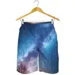 Starry Night Milky Way Cosmic Sky Men's Shorts