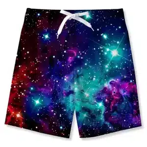 Stellar Starburst Galaxy Men's Board Shorts