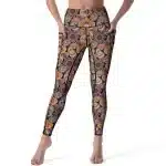 Vintage Multicolor Floral Mandala Women's Leggings
