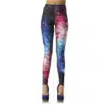 Women's Rave EDM Cosmic Galaxy Leggings